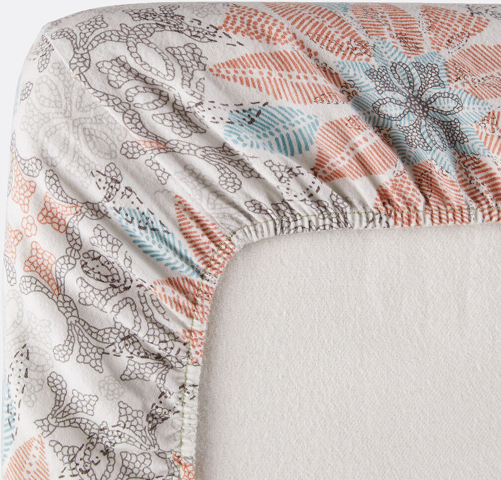 SO'HOME Drap housse flanelle, Bergame