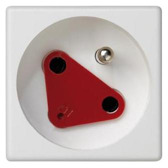 Kontakt - Simon Lizdas K45 Connect single DATA su/u 16A IP20 su passkey reinweiss (KS22/9) (TSC-KS22-9)