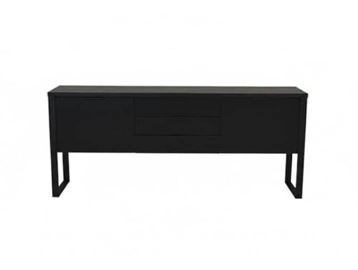 Jahnke Sideboard Loop SB 180 Eiche SCHWARZ/SCHWARZ