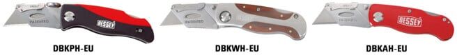 Couteau pliant poignée plastique Bessey (DBKPH-EU)