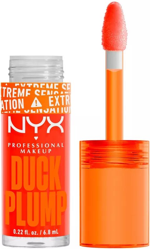 NYX-PROFESSIONAL-MAKEUP - Lip Lacquer, Duck Plump, 7 ml,  PEACH OUT