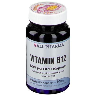 Vitamin B12 500 µg GPH Kapseln 30 St