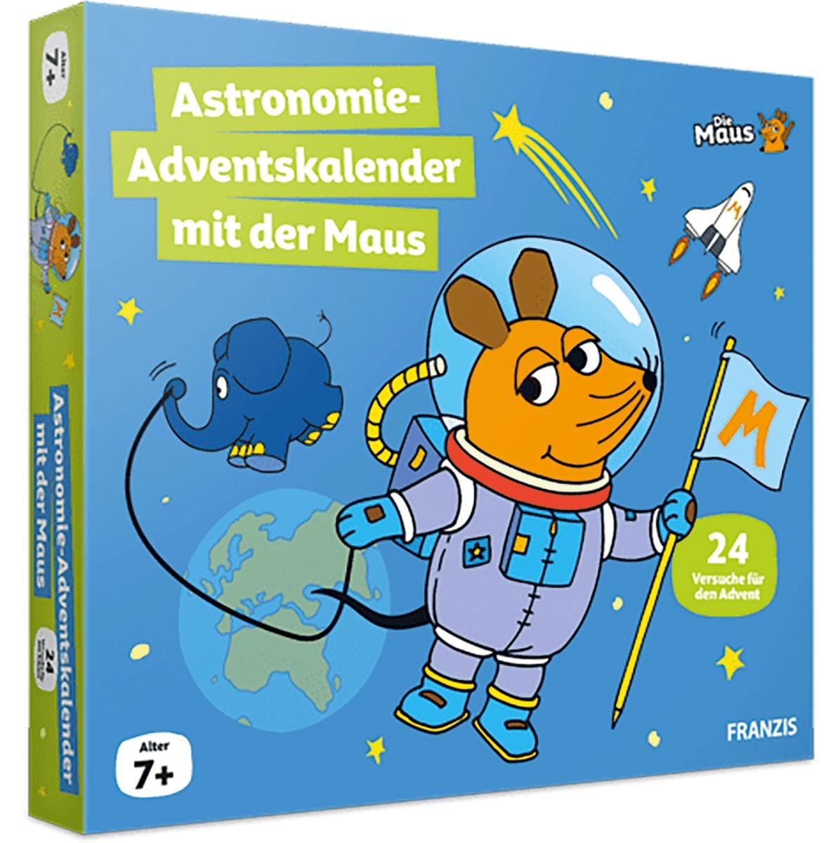 Franzis Astronomie Adventskalender met de muis