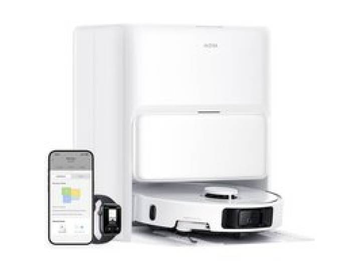 Reconditionné B2 MOVA P50 Ultra Blanc Robot aspirateur laveur 19 000 Pa navigation intelligente