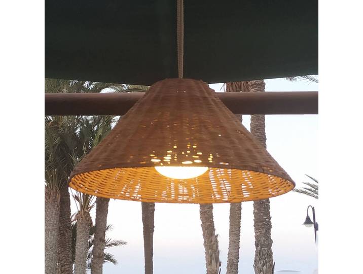Newgarden Calobra LED-Pendellampe mit Akku Calobra, dimmbar, Holz hell, Holz, Modern