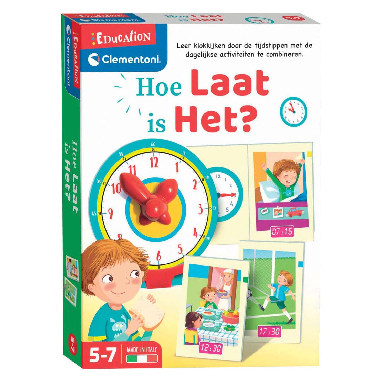Clementoni Education - Wie spät ist es? (8005125561773)