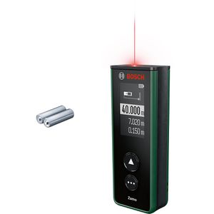 Bosch Laser-Entfernungsmesser 0603672H00, Zamo, 40m Messbereich, beleuchtetes Display