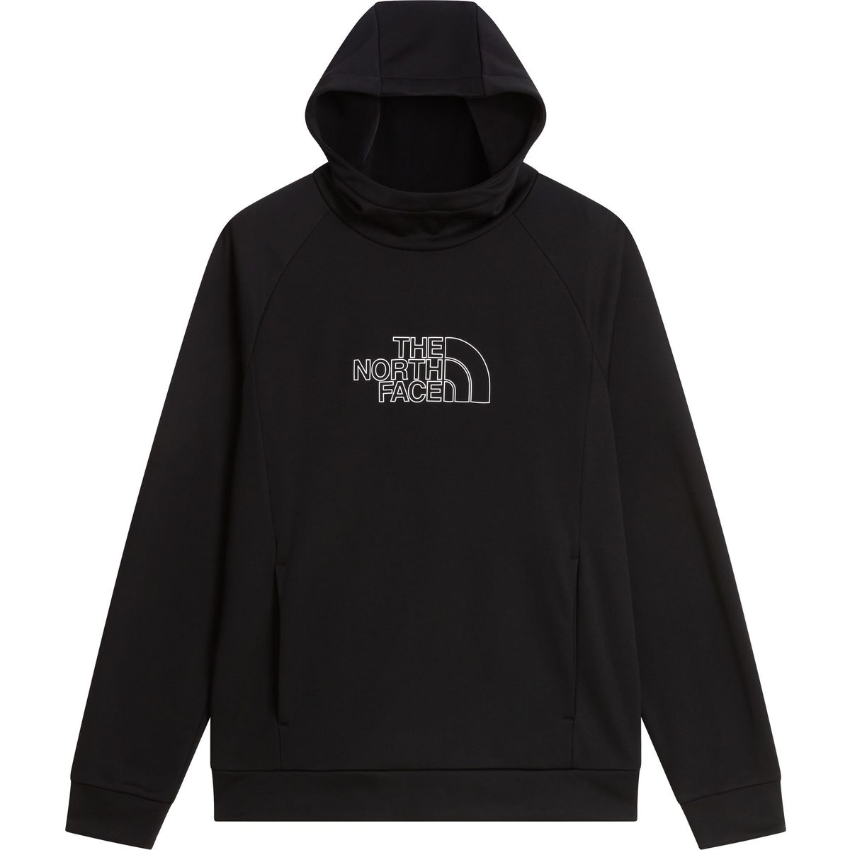 The North Face Mens Reaxion 2.0 Hooded Sweater-graphic tnf black dark heather (MS7) M NF0A8JBSMS7-M