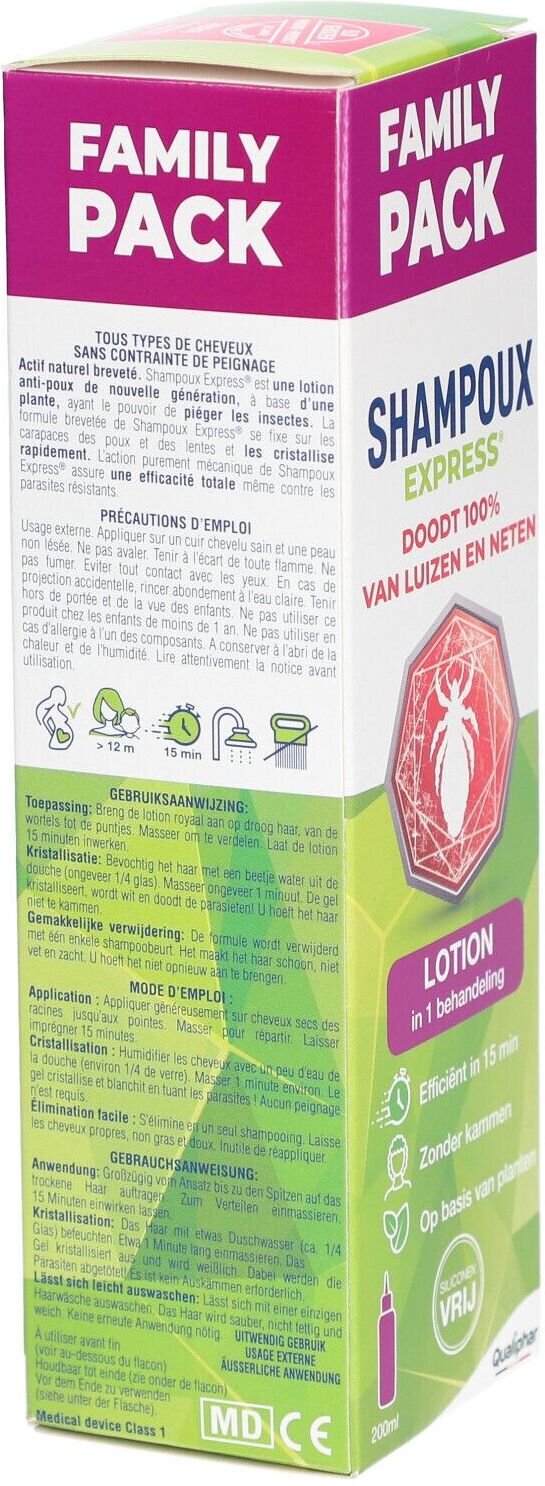 Shampoux Express lotion family pack 200 ml Lotion