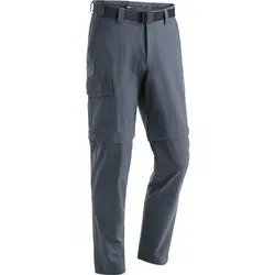 MAIER SPORTS Herren Hose Torid slim zip He-Zip Off Hose el., Größe 56 in Grau Grau