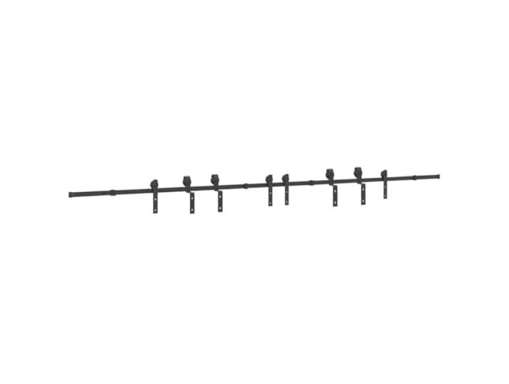 vidaXL Kit de quincaillerie de porte coulissante 400 cm acier noir