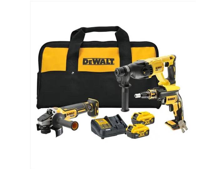 Kit 3 outils DEWALT DCK304P2-QW XR 18V 5Ah Li-Ion Brushless