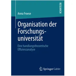 Organisation der Forschungsuniversität, Fachbücher von Anna Froese