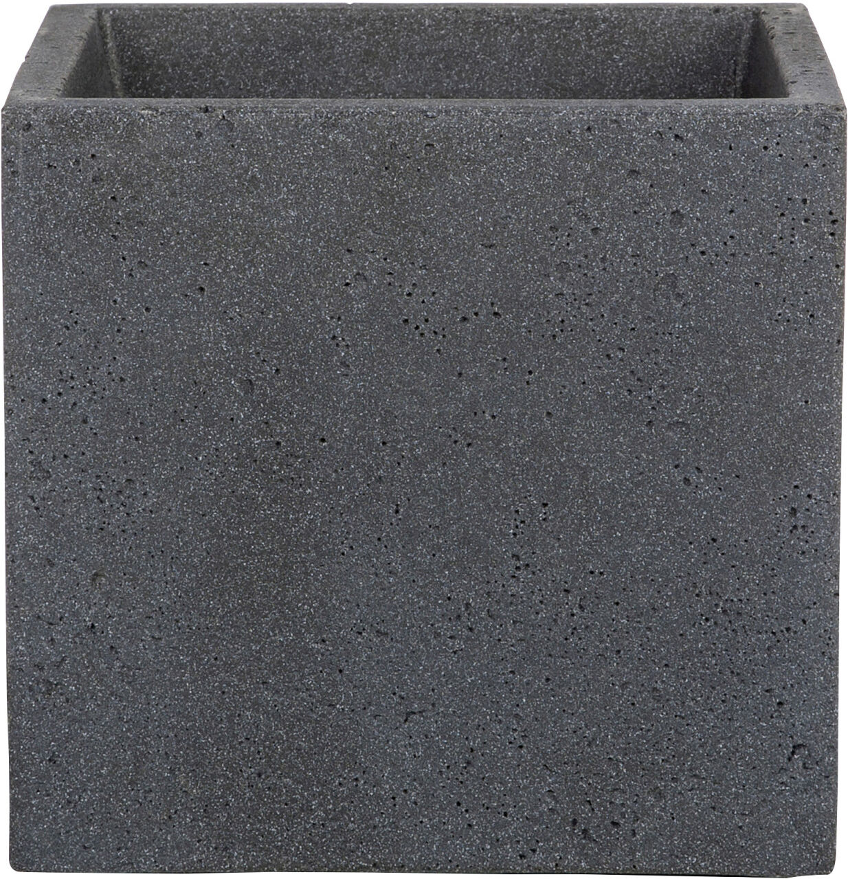 Scheurich Pflanzgefäß C-Cube Serie 240 schwarz granit 30 cm