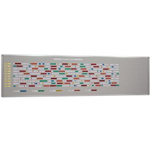 Eichner Stecktafel 9080-00126, Visiplan, 1 Modul a 31 Schlitze, 200 x 58cm