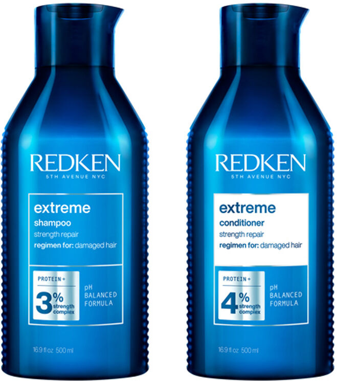 Redken Extreme Shampoo 500ml & Extreme Conditioner 500ml Duo