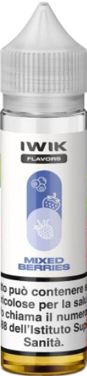 Kiwi Vapor Mixed Berries Iwik Flavors Liquido Shot 20ml Frutti Di Bosco