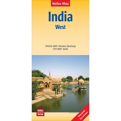 Nelles Map Landkarte India: West 1:1,5 Mio., Sonstige von , KOMPASS Freytag & Berndt, 978-3-86574-690-0
