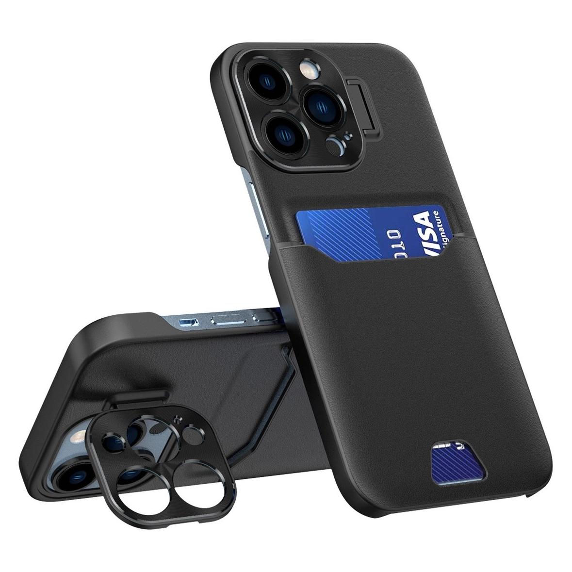 iLike iPhone 14 Pro Leather Stand Case cover card wallet with stand (Apple iPhone 14 Pro) (1404978613)