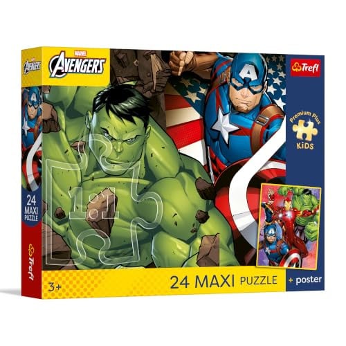 Trefl Puzzel 24 Maxi Helden - 3+ jaar - Grote stukjes