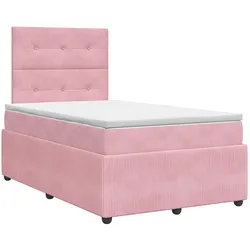 vidaXL, Boxspringbett, Boxspringbett (120 x 200 cm)
