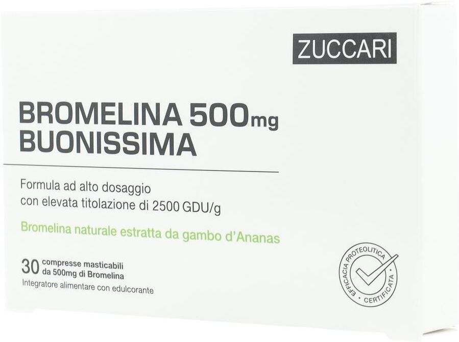 ZUCCARI Srl Bromelina Buonissima, 30 compresse da 1,2 g