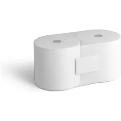 Nordwest Papierrolle Putzpapier weiss 36x36 cm 2-lag. 1000 Blatt/Rolle, Haushaltspapier, Weiss