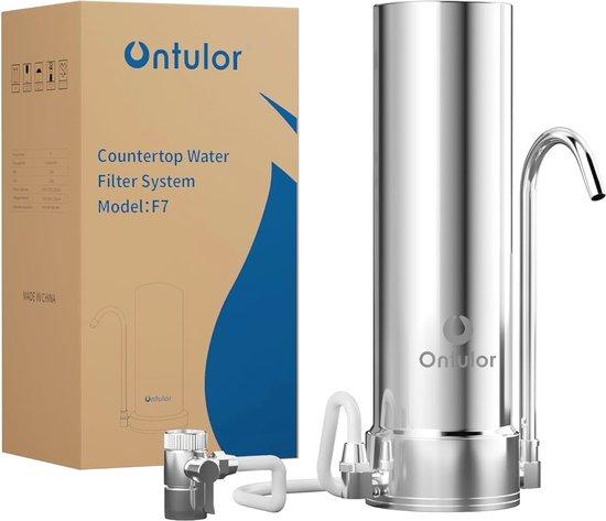 Wasserfilter mit Edelstahl-Mundstück - 8000-Gallonen-Filter für gesundes Trinkwasser