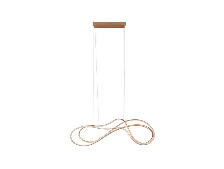 Trio Leuchten Led-Hängeleuchte Nala, Goldfarben, Metall, 24x150x113 cm, Lampen & Leuchten, Innenbeleuchtung, Hängeleuchten, Pendelleuchten