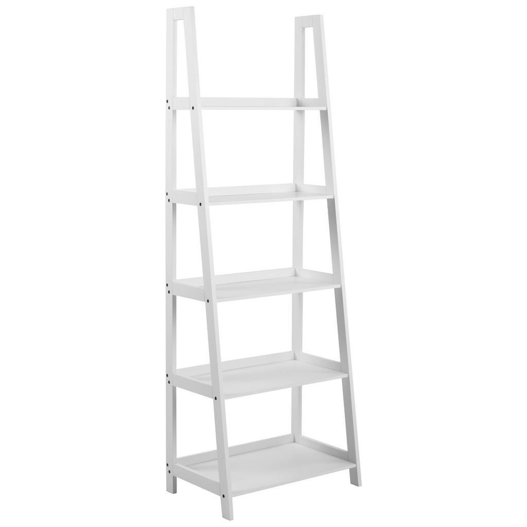 Carryhome Regalelement , Weiss , Holzwerkstoff , 5 Fächer , 63x180x40 cm , Reach , Wohnzimmer, Regal, Bücherregale