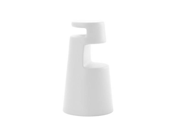 ALMA DESIGN set of 2 tabourets 2525 (Blanc - Polyéthylène)