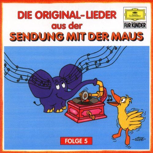 Various - Die Original-Lieder aus der Sendung mit der Maus Folge 5 - Preis vom 09.10.2026 07:28:09 h