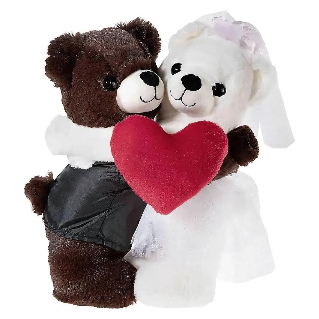 Heunec HOCHZEITSBÄRENPAAR Bär + Bärin (10 cm) (508170)