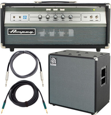 Ampeg V-4B Bass Head Bundle noir