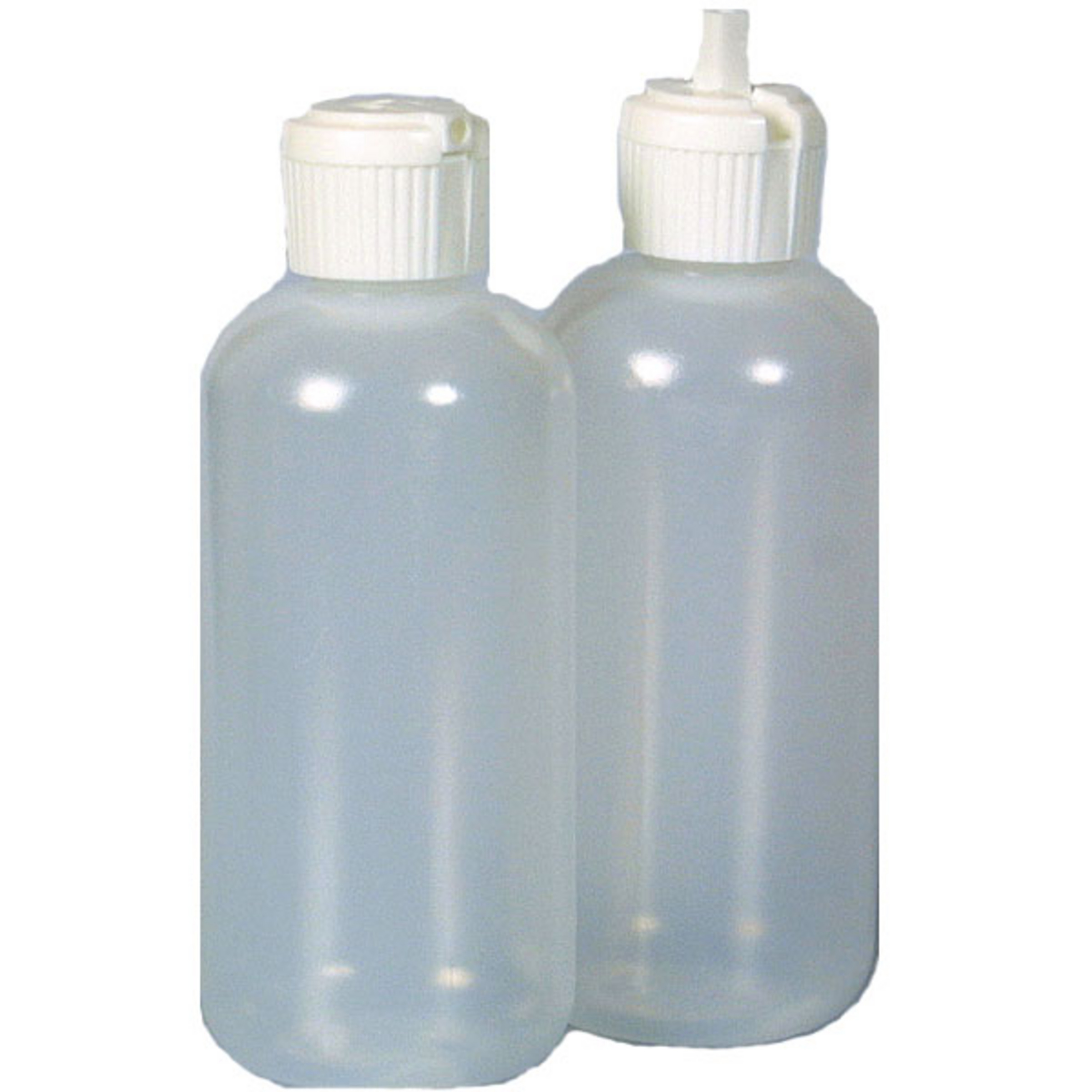 basic Nature Fläschchen mit Klappausgiesser Brotdosen & Behälter weiss Größe 120ml Camping