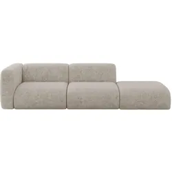 SOFA Ottomane Links MIRA-S3 296x89x70 Beige Velours