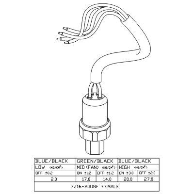 NRF Druckschalter, Klimaanlage EASY FIT 38920