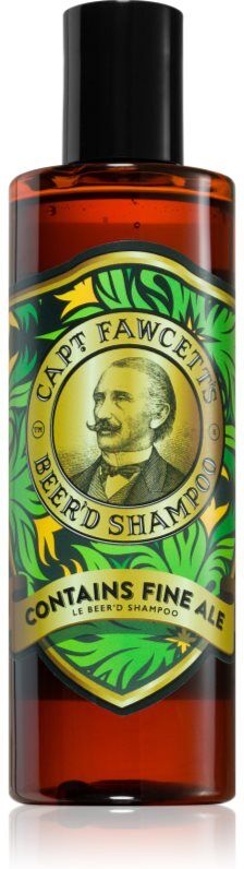 Captain Fawcett Beer'd Shampoo shampoing pour barbe 250 ml
