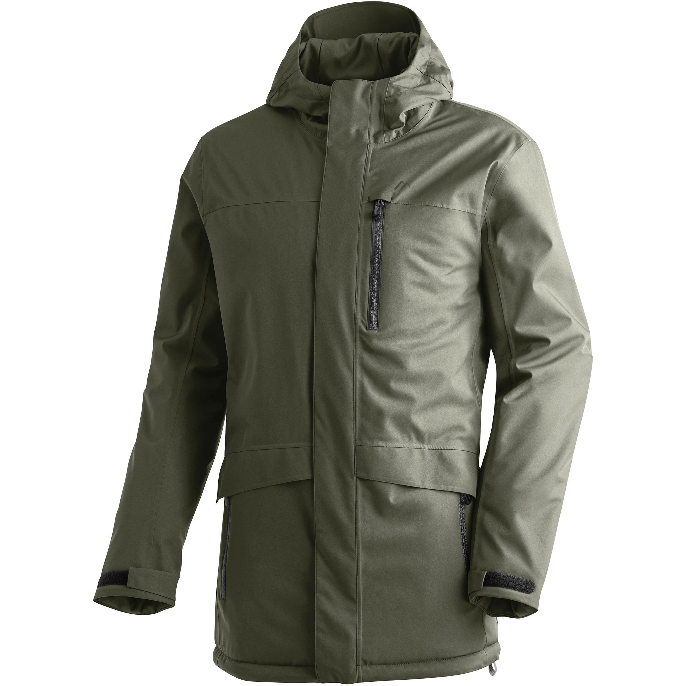 Maier Sports Peyor Herren Kunstfaserjacke oliv Größe 5XL Trekking Wasserabweisend