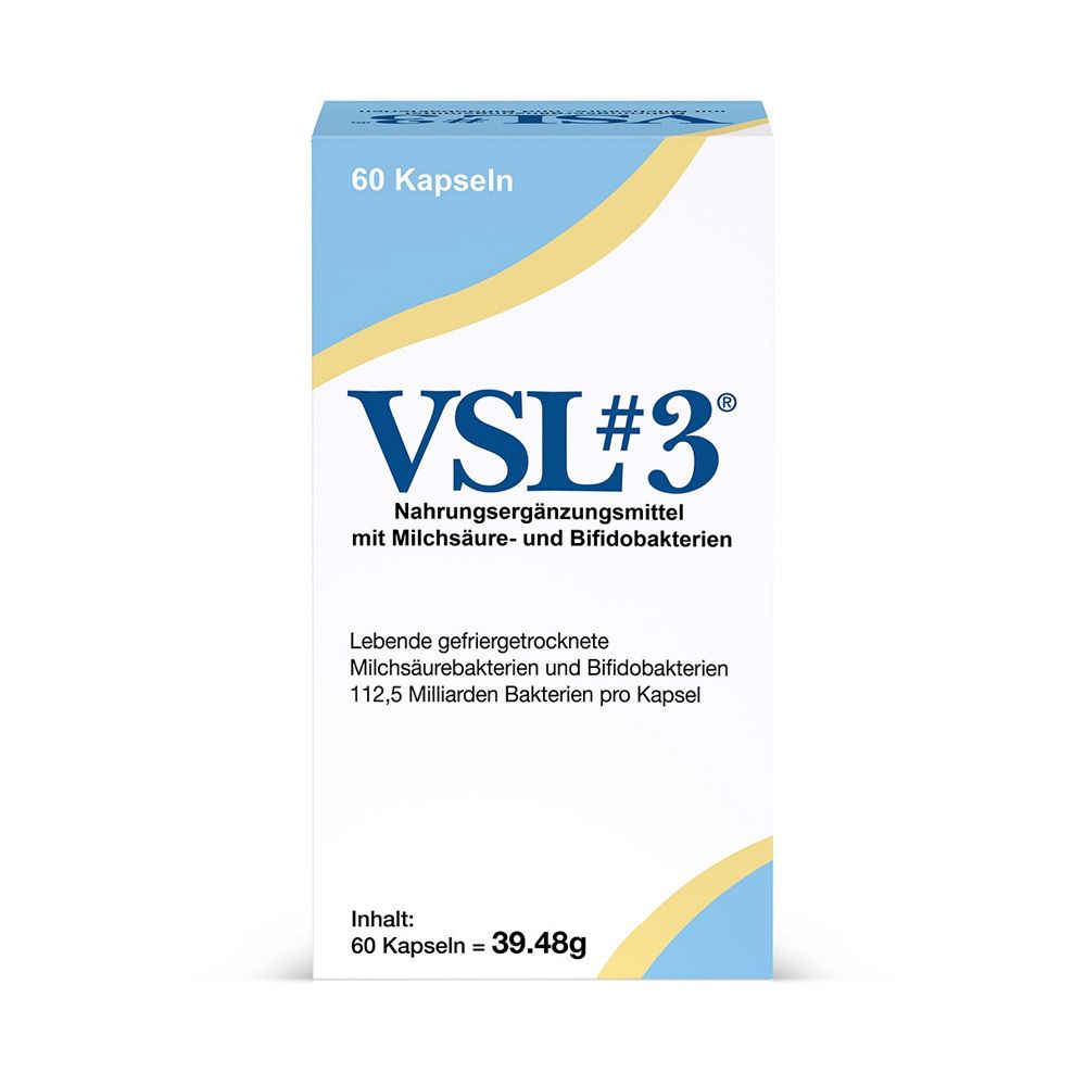 Vsl3 Kapseln hochdos.Milchsäure+Bifidobakterien 60 St