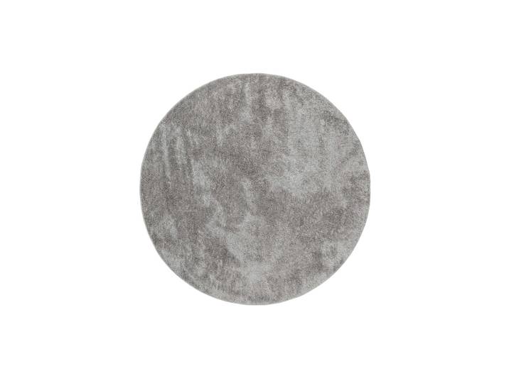 Teppich ESPRIT Swagger Shag , grau (hellgrau), H:30mm Ø:200cm, Polypropylen, Teppiche, Teppich, Shaggy, flauschig, modern, getuftet, hochflor, Wohnzimmer, stylisch