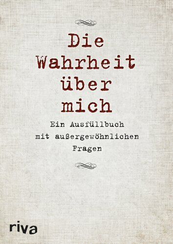 David Tripolina - Die Wahrheit über mich: Ein Ausfüllbuch mit außergewöhnlichen Fragen - Preis vom 06.10.2026 07:26:00 h