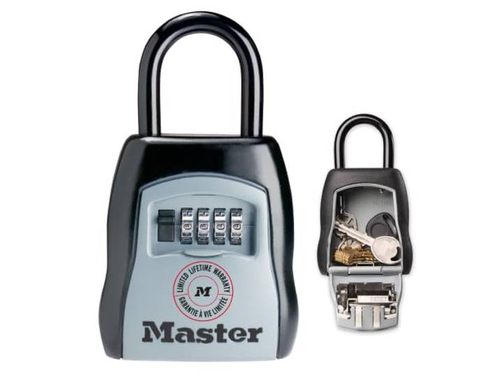 Master Lock Boite a clef\, à Anse\, Extérieur\, 15.7 x 9 x 10 cm