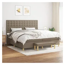 vidaXL, Boxspringbett, Boxspringbett (200 x 200 cm)