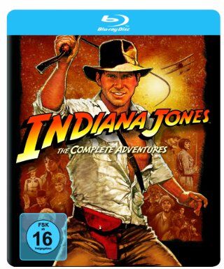 Indiana Jones The Complete Adventures : Jumbo Steelbook inkl. Zippo [Blu-ray] - Preis vom 09.10.2026 07:28:09 h