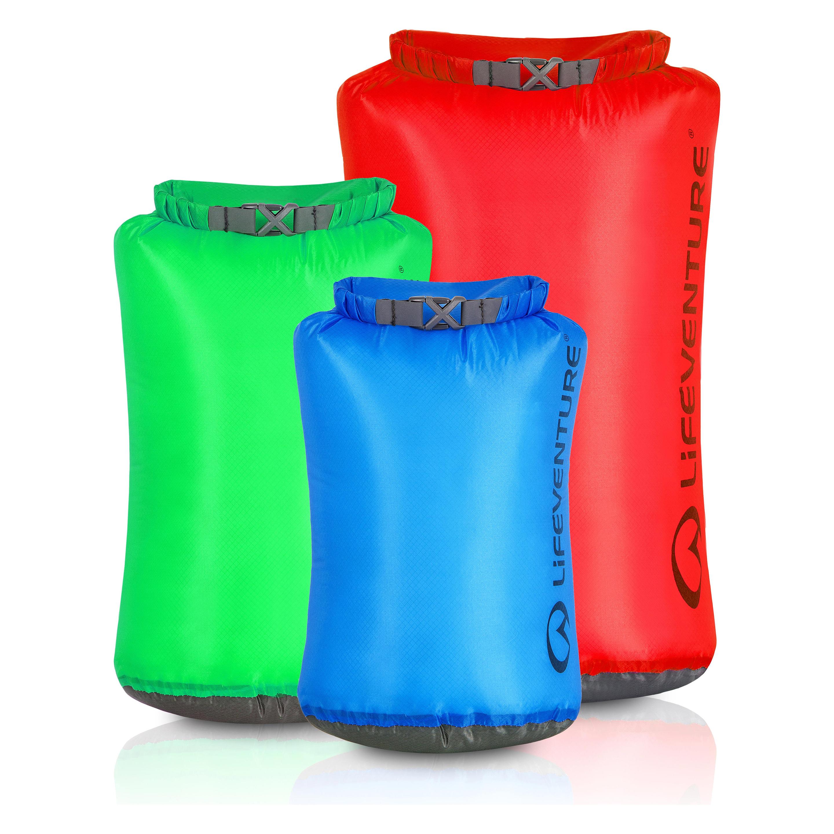 Lifeventure Ultralight Dry Bag Multipack (5L, 10L, 25L) (5 l) (59690)