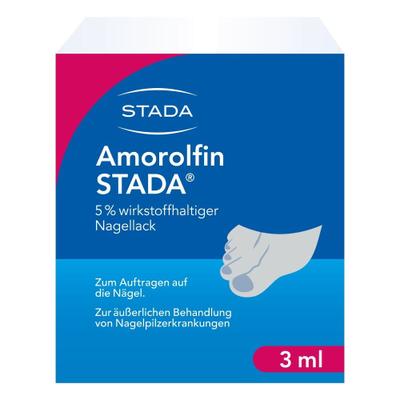 Amorolfin Stada 5% wirkstoffhaltiger Nagellack 3 ml Wirkstoffhaltiger