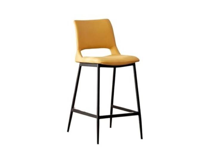 VNCdfhETs Barstuhl Einfache Hohe Barhocker Mit Fußstützen for Das Wohnzimmer Barhocker(Yellow)