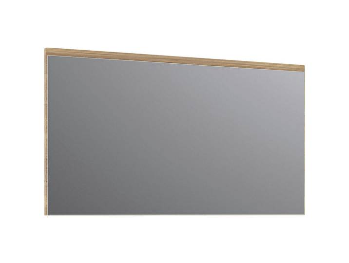 Xora Wandspiegel, Eichefarben, Glas, rechteckig, 122x65x2 cm, Spiegel, Wandspiegel