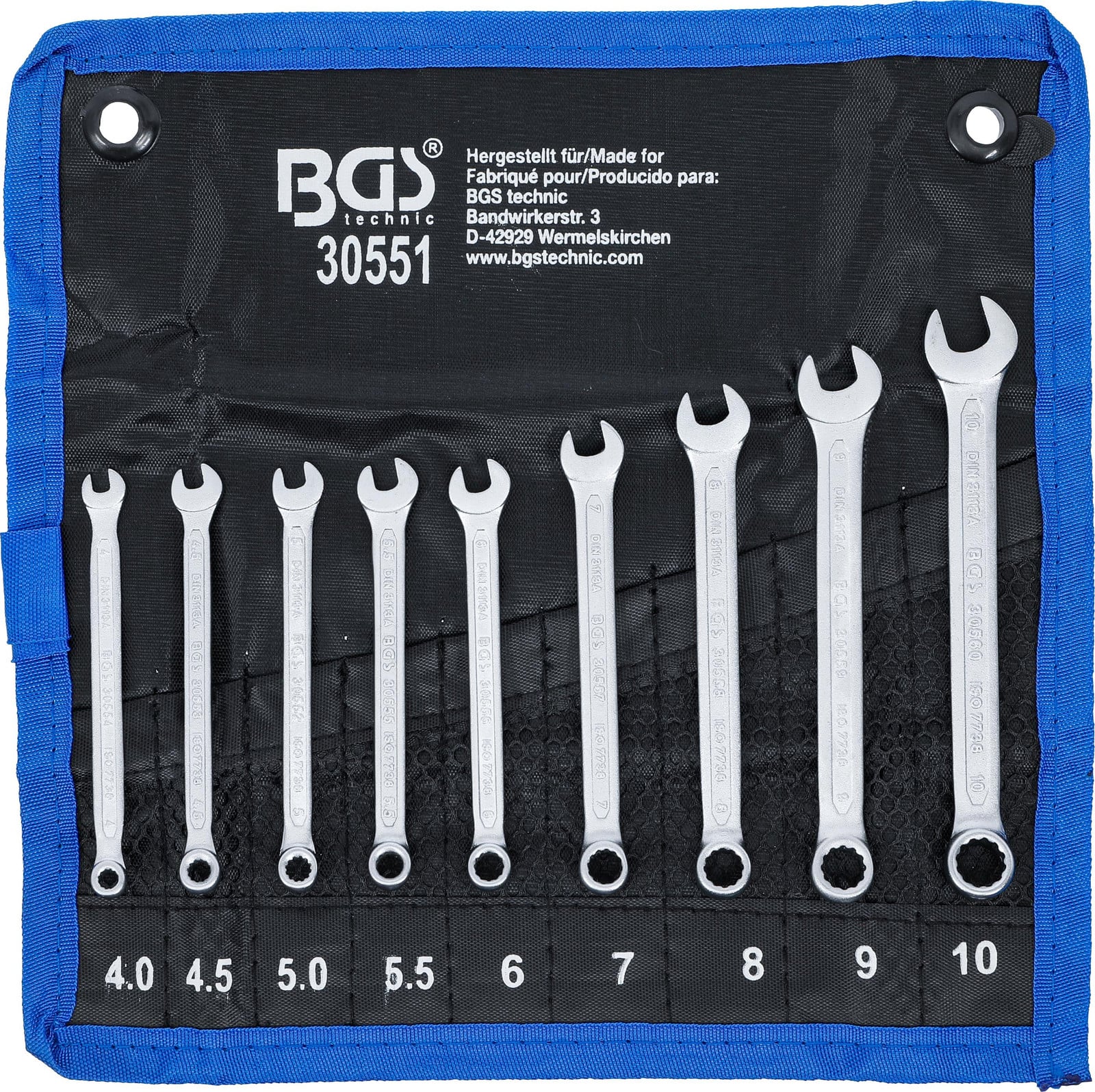 BGS Technic combinatietangenset, 312 gram